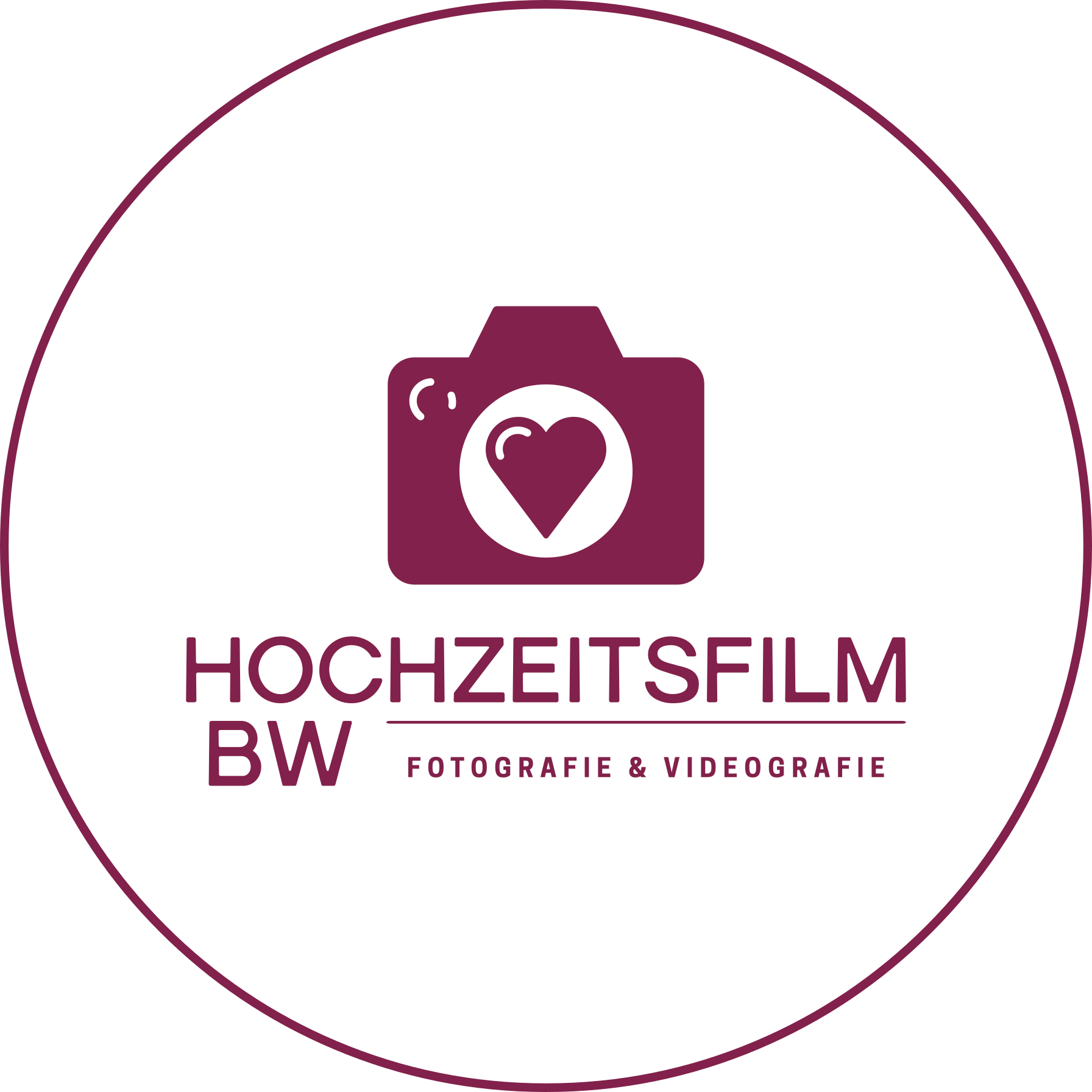 Hochzeitsfilm- BW